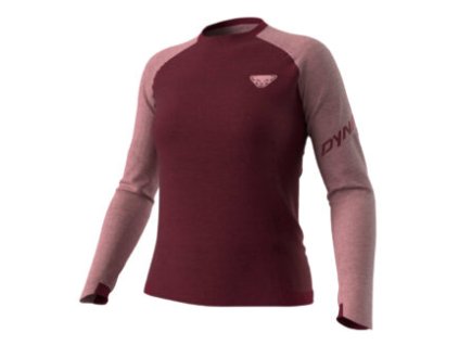 DYNAFIT 24 7 PTC pullover W 6561 burgundy 324x324