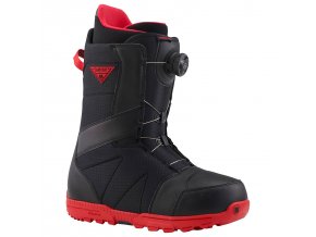 boty burton highline boa black red 5