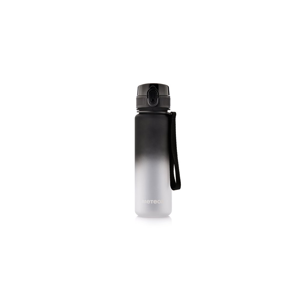 Tritanová sportovní láhev METEOR, 500ml, černo-bílá