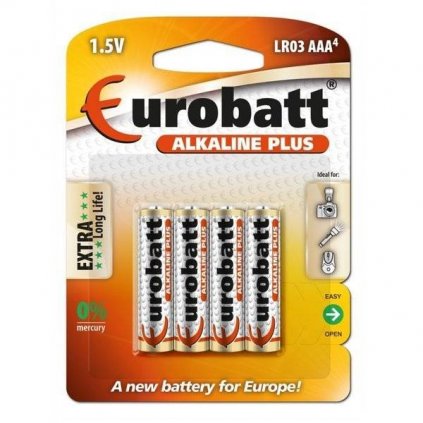 eng pl AAA LR03 LR03 BP4 4 pcs 1 5V Alkaline Plus Battery Eurobatt 1440 1