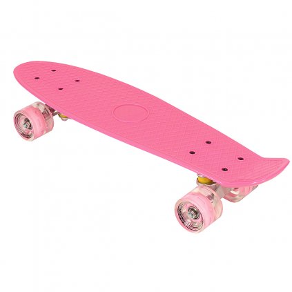31637 6 pennyboard enero 56cm s led kolecky sweet pink
