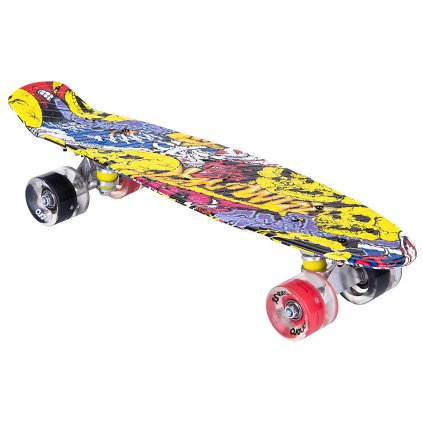 Pennyboard ENERO 56cm s LED kolečky, JOKER