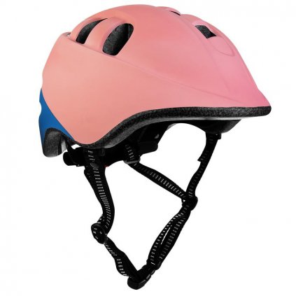 Dětská cyklistická přilba SP CHER IN-MOLD, 52-56cm, růžovo-modrá