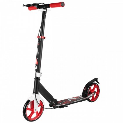hulajnoga 200 mm z hamulcem recznym red