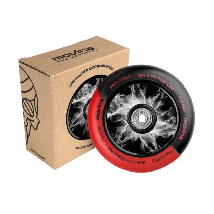 Náhradní kolečka na freestyle koloběžku, 110 mm, Nylon, 2 ks