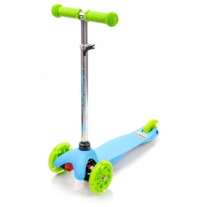 Koloběžka tříkolová MTR MINI SCOOTER REFLEX, LED kolečka