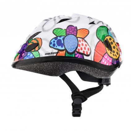 pol pl Kask rowerowy Meteor KS07 M 52 56 cm Colourful flowers 38572 2