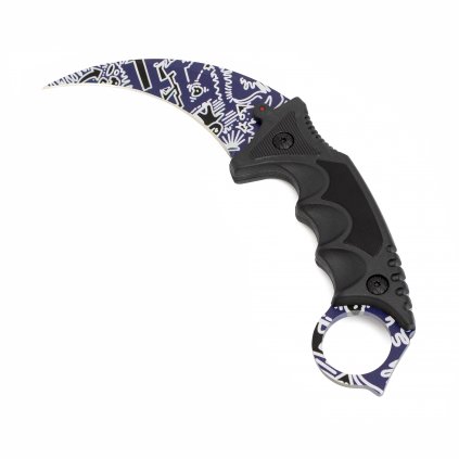 Skládací nůž KARAMBIT CS:GO 19,5 cm, různé barvy