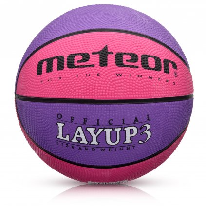 pol pl Pilka koszykowa Meteor Layup 3 rozowy fioletowy 37906 7