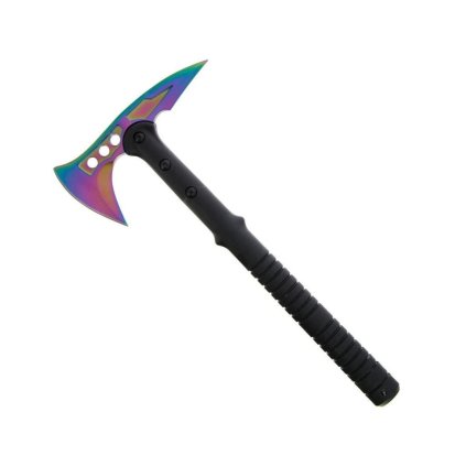 Sekera jednoruční (tomahawk), 38 cm, zelená