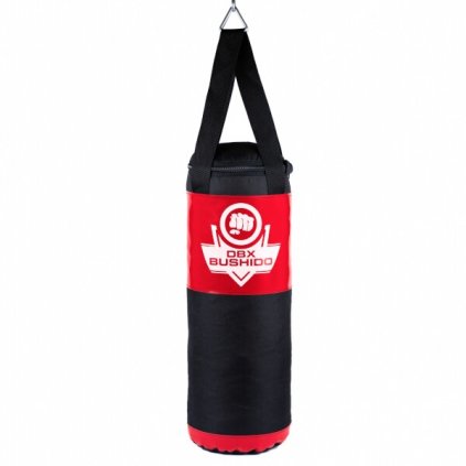 Boxovací pytel DBX BUSHIDO Kids 60cm/22cm 7kg pro děti, červený