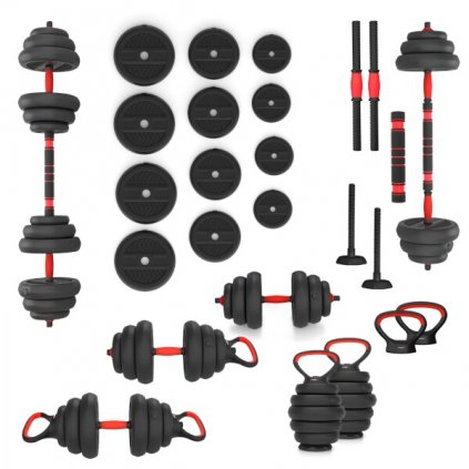 Sada činek HMS SGN120 Pro 6v1 20 kg