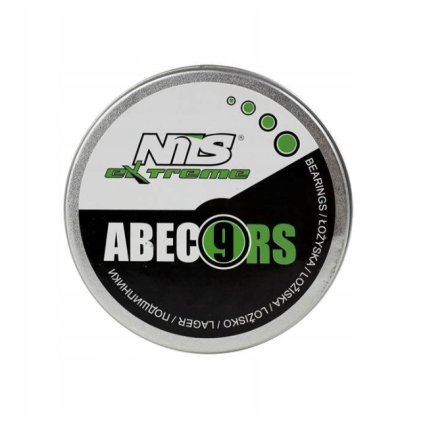 ABEC 9 RS CHROME LOŽISKA NILS EXTREME (8 KS BOX)