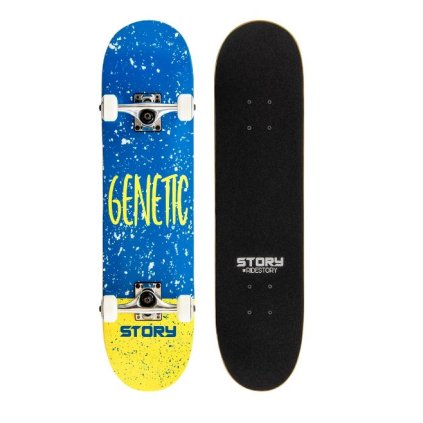 Skateboard Story Genetic, Modrý