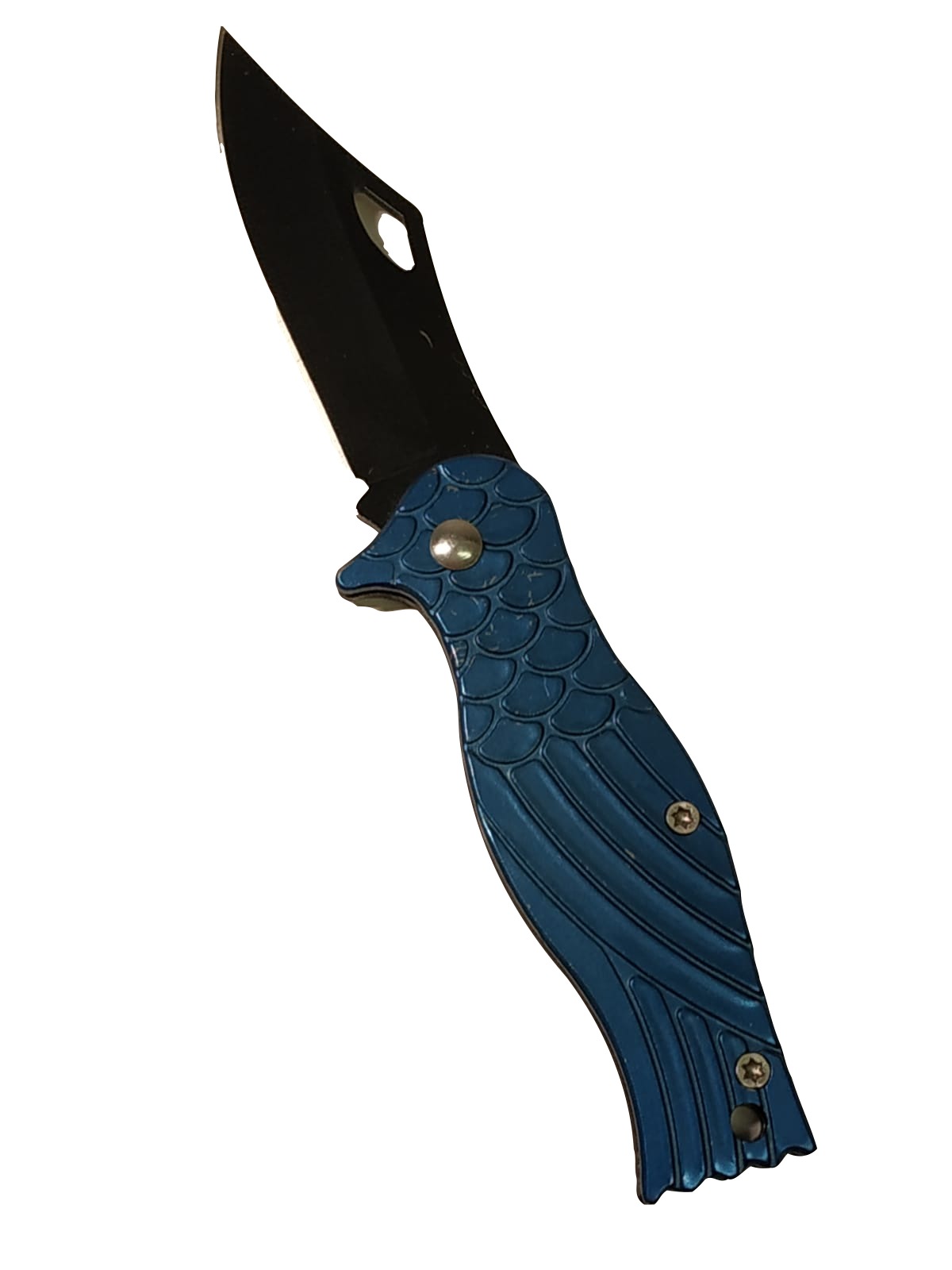 Skládací kapesní nožík 15cm, modrý