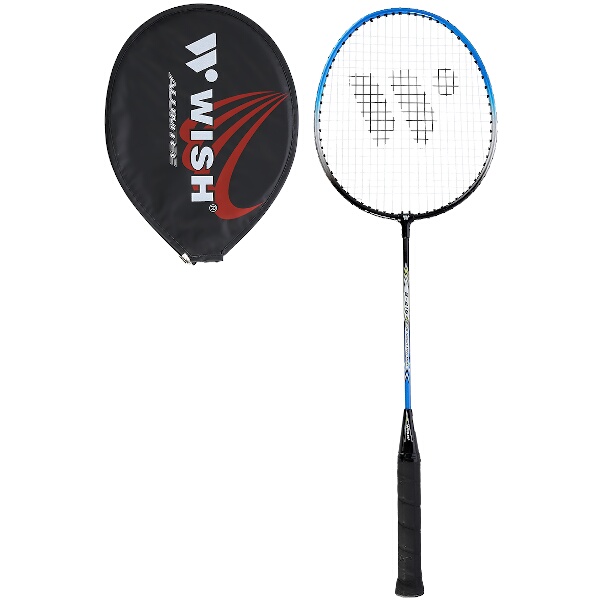 Badmintonová raketa WISH Steeltec 216, modro/černá