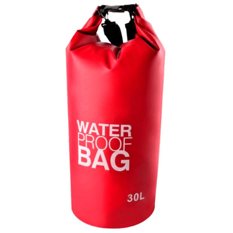 Vodotěsný vak Dry Bag 30 l, různé barvy Vyber barvu :: Červená