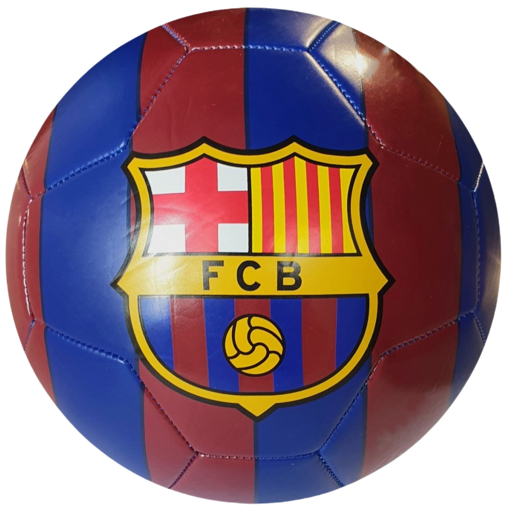 Fotbalový míč FC Barcelona vel. 5, červeno-modrý