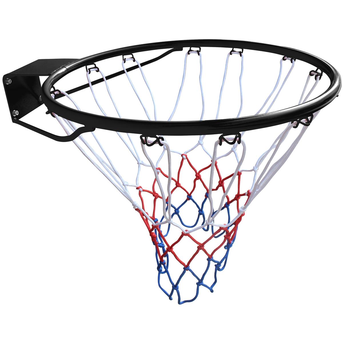 Basketbalová síť ENERO pro obruč s 12 háčky, černá