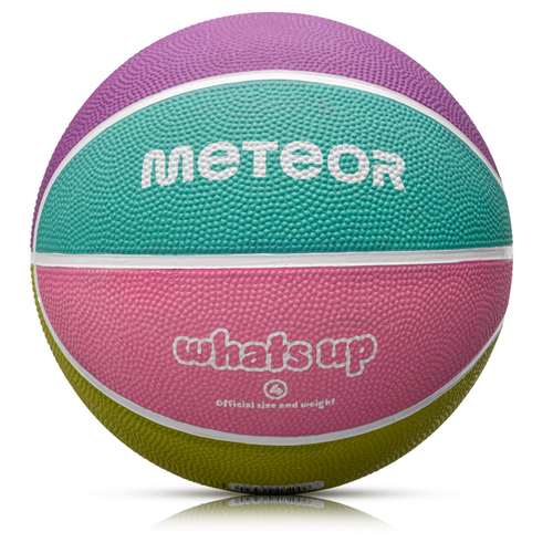 Basketbalový míč MTR WHATS UP, vel. 4, pastelový