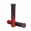 Náhradní grip na řídítka freestyle koloběžky TPR Grip (EDGE Black-red), 2ks