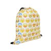 Vak na zada na prezuvky batuzek smile emoji bily 2