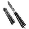 Kapesní vystřelovací motýlek, Black Skulls, 23,5 cm