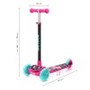 pol pl Hulajnoga trojkolowa Meteor Funny rozowy 41288 8