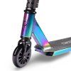 SKITT Freestyle koloběžka Anarchy Rainbow detail předního kola