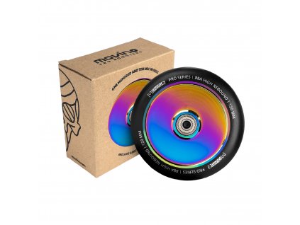 Náhradní kolečka na freestyle koloběžku 120mm, hliník, 2 ks (Vyber barvu : Černá)