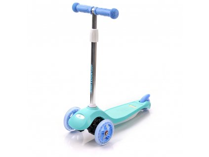 37878 1 kolobezka trikolova mtr mini scooter blue sky