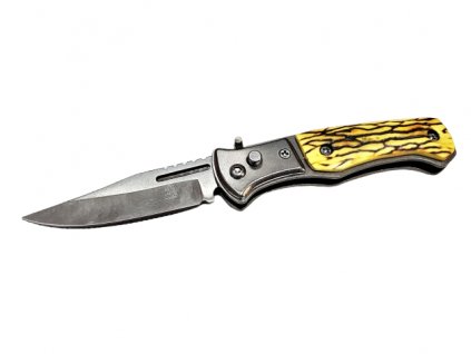 41580 kapesni nuz s rukojeti z bileho dreva 15 5 cm