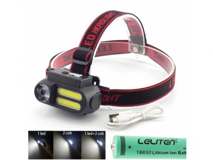 41928 8 usb celovka nf 611 led typu cob