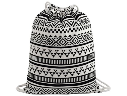pol pl Duzy Worek Plecak Szkolny Fitnes Vintage Aztek 6362 9