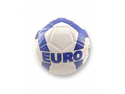 42998 1 fotbalovy mic euro vel 5 bilo modry