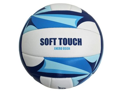 45012 3 volejbalovy mic enero soft touch vel 5 modry bily