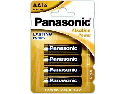 51486 baterie panasonic aa lr6 bp4 4ks alkaline power