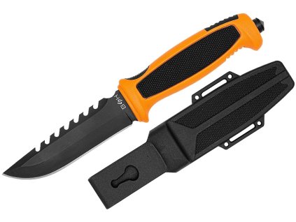 57184 5 bsh turisticky takticky nuz oranzovy 23 5 cm
