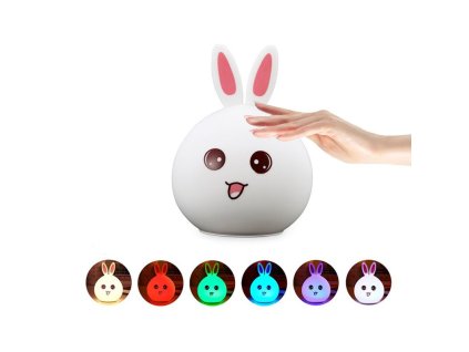 53458 1 detska nocni led lampicka kralicek rgb