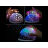 Noční LED lampička s projekcí hvězd, otočná (Vyber barvu : Fialová)