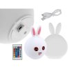 42009 6 detska nocni led lampicka kralicek rgb ovladac