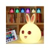 42009 7 detska nocni led lampicka kralicek rgb ovladac