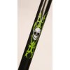 42749 8 kolobezka pb skull 2023 se stojankem 200mm cerno zelena