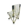 Kempingové skládací křeslo 35x35x60 cm, více barev (Vyber barvu : Bílá)