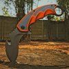 52622 3 foxter vystrelovaci nuz karambit 20 cm