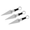 57202 1 sada tri vrhacich nozu ninja 16 5 cm