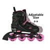 Kolečkové brusle Story Fusion, Růžové (Velikost brusle 29-32)