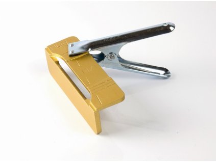 Úhelník, Brousek "TYROL" 87°-žlutý s kolíkem