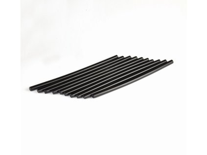 "Kofixové svíčky"(vysokomolek. termoplast. mat.), černé, zapalovací, 8mm Ø, 10 ks