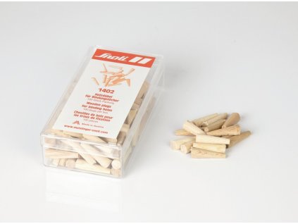 Záslepky, ucpávky dřevěné 100 ks